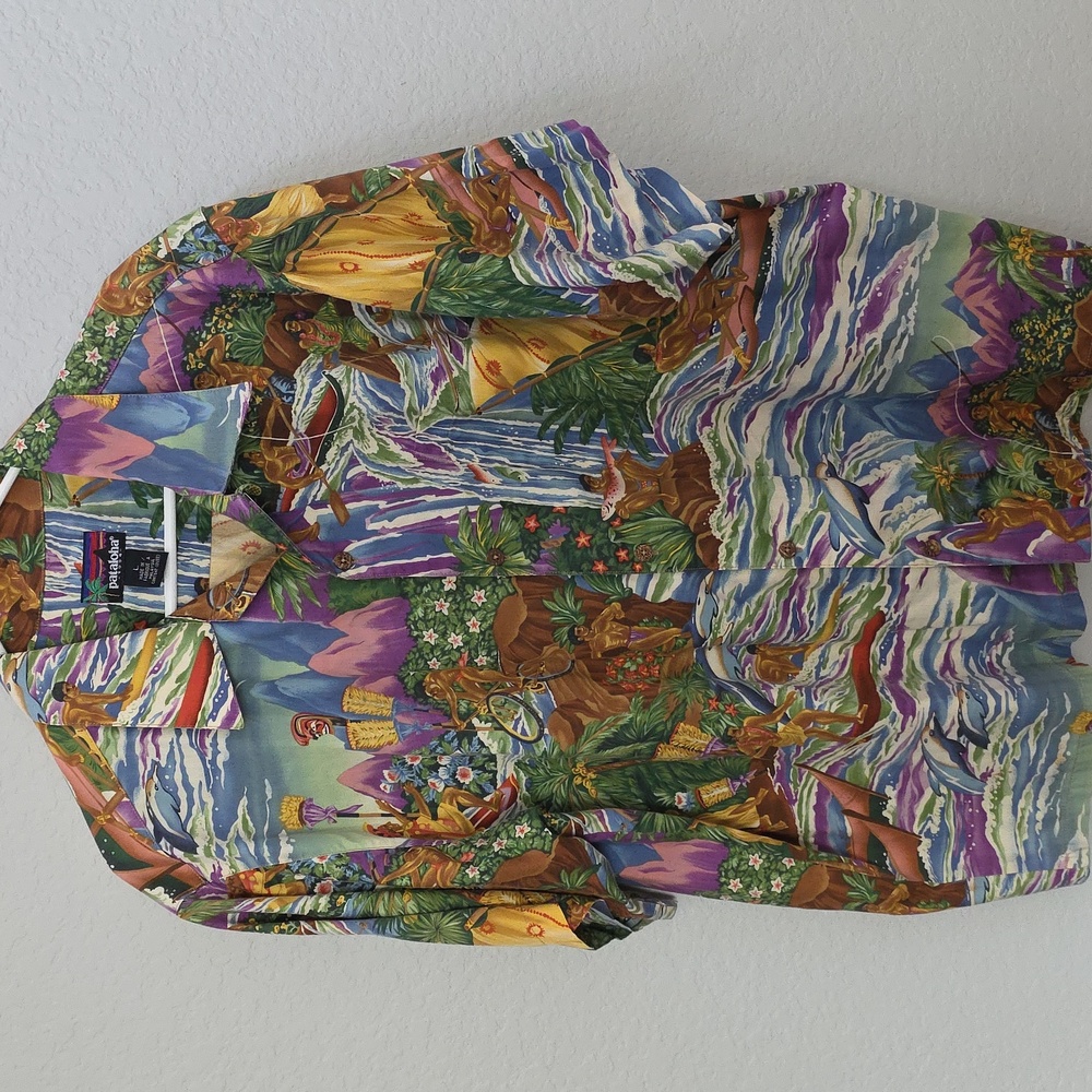 Vintage Colorful Hawaiian Shirt